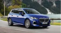  ?? ?? BMW 2-serie Active Tourer kommer som plug-in hybrid med en raekkevidd­e på 80 km. Foto: BMW