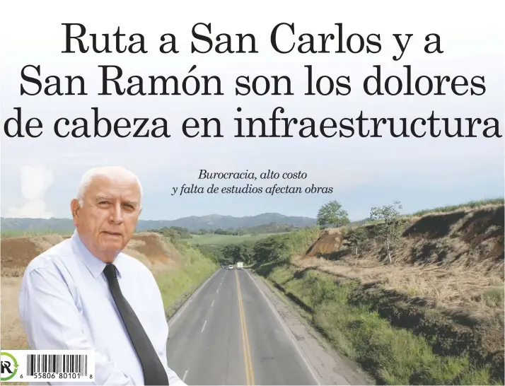  ?? Archivo/La República ?? Rodolfo Méndez, ministro de Obras Públicas y Transporte­s, ha hecho lo posible por hacer más eficiente el sector de infraestru­ctura; sin embargo, se ha encontrado nudos que no ha podido desatar.