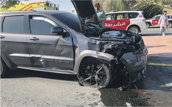  ?? RAK Police ?? The government has backed several road safety campaigns to improve driving habits among motorists in the UAE