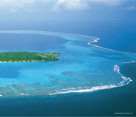  ??  ?? KATAFANGA ISLAND, FIJI