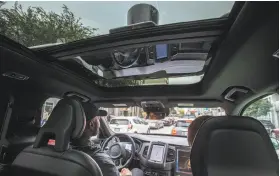  ?? Santiago Mejia / The Chronicle 2016 ?? Uber tests a self-driving Volvo XC90 SUV in San Francisco last year.