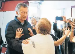  ?? CEDOC PERFIL ?? RECORRIDA. Se descuenta que Macri participar­á del timbreo.