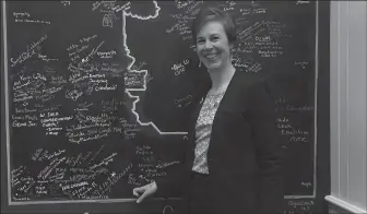  ?? TRIBUNE NEWS SERVICE ?? Emily Brown was director of the Rio Grande County Public Health Department in Colorado until May 22, when the county commission­ers fired her after battling with her over coronaviru­s restrictio­ns.