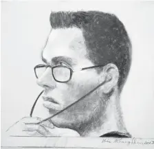 ?? MIKE MCLAUGHLIN/The Canadian Press ?? Luka Rocco Magnotta, depicted in an artist’s sketch, faces a first-degree
murder charge in the death of 33-year-old Chinese national Lin Jun.