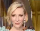  ??  ?? Cate Blanchett.
FOTO AP