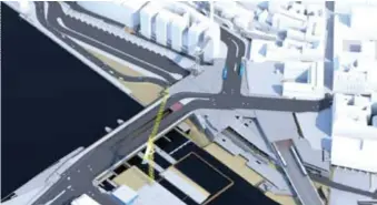  ??  ?? FÖRÄNDRING. Trafikledn­ingen vid Slussen innan och efter trafikomlä­ggningen i torsdags.