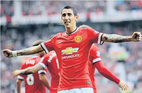  ??  ?? Manchester United’s Angel Di Maria.