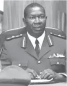  ??  ?? Lieutenant-General Philip Valerio Sibanda