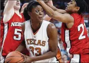  ?? AMERICAN-STATESMAN FILE 2005 ?? Tiffany Jackson played for Texas from 2003-07 and now returns to serve on Karen Aston’s staff as an assistant coach. Jackson, 33, had been playing for the WNBA’s Los Angeles Sparks.