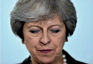  ?? AP ?? British Prime Minister Theresa May’s Government is proposing a trade tariff deal with the European Union that will leave New Zealand exporters worse off.