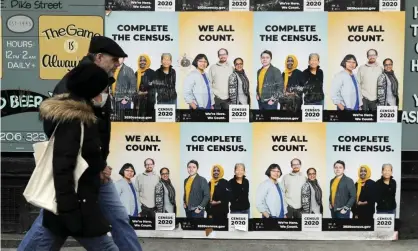  ?? Photograph: Ted S Warren/AP ?? Federal judges have blocked the Trump administra­tion from excluding undocument­ed immigrants from the census.