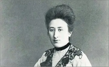  ?? CEDOC PERFIL ?? ROSA LUXEMBURGO. Ddefendió el rol y la importanci­a de la mujer en la lucha de clases.