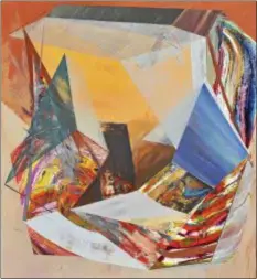  ?? COURTESY OF THE GALLERY AT LAKELAND ?? “Shaping Space,” by Kent artist Jenniffer Omaitz, is featured in “ARTBELT: New Art From the Rustbelt” the Gallery at Lakelandin Kirtland.