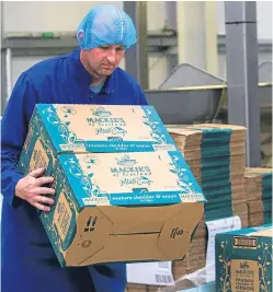  ??  ?? Errol-based crisp and sweet treats producer Mackie’s at Taypack was recognised as Scotland’s top food export business.