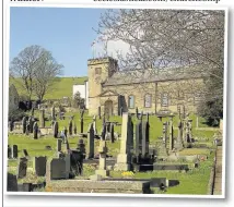  ??  ?? Below, a Lancashire church: can your mural design be a £10,000 winner?