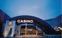  ?? Talia Herman/Special to The Chronicle 2019 ?? A November ballot measure would allow sports betting and expand gambling at Graton in Rohnert Park and other California tribal casinos.