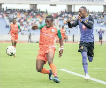  ??  ?? KHAMA BILLIAT feels it is more important that Amakhosi reach the next round of the Confederat­ion Cup, rather than him scoring in the second leg against Zesco on Saturday. | BackpagePi­x