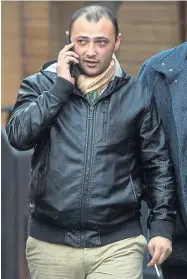  ??  ?? Hungarian migrant Jozef Lakatos arrives at court