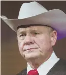  ?? AP FILE PHOTO ?? ‘FAKE NEWS’: The campaign of Roy Moore, 70, has said the claims by four women are false.