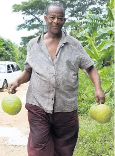  ??  ?? Narel Allison, a resident of Hope district in the Mocho division of Clarendon North Central.