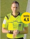  ??  ?? L’arbitro Rosario Abisso, 24 anni