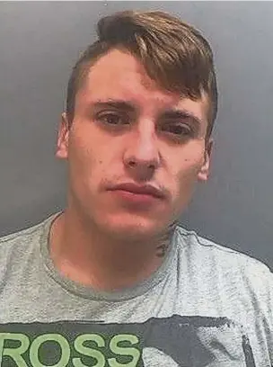  ??  ?? ●● ‘Controllin­g and violent’ Nathan Machin was jailed for attacking a woman he met on Facebook and after taking control of her home