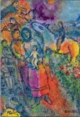  ??  ?? Marc Chagall (-) - La famille, - - Huile sur toile  x  cm - Estimation : , -  millions €. ©HVMC