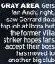  ?? ?? GRAY AREA Gers fan Andy, right, saw Gerrard do a top job at Ibrox but the former Villa striker hopes fans accept their boss has moved to another big club