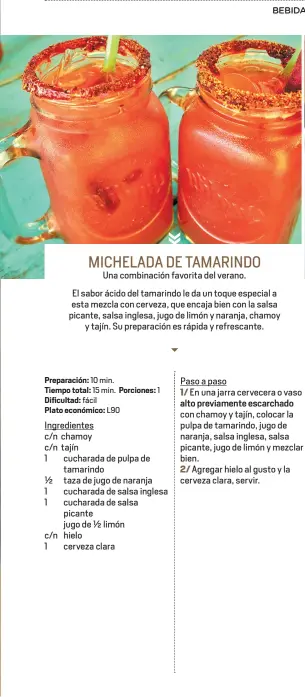 MICHELADA DE TAMARINDO - PressReader