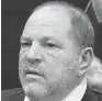  ??  ?? Harvey Weinstein