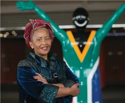  ?? (Image: SA Tourism) ?? South Africa is a top long-haul business destinatio­n, says Tourism Minister Tokozile Xasa.