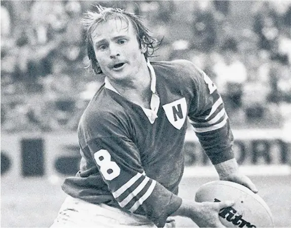  ??  ?? Paul Hayward played six years for the Newtown Jets until his arrest in Bangkok in 1978 aged 24 for possessing 8.4kg of heroin. He spent a decade in Thai prisons.