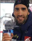  ??  ?? Septième gros globe pour Fourcade.