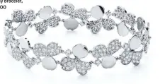 ??  ?? Tiffany bracelet, $47,400