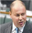  ??  ?? DEFENDING THE DEFICIT: Treasurer Josh Frydenberg.