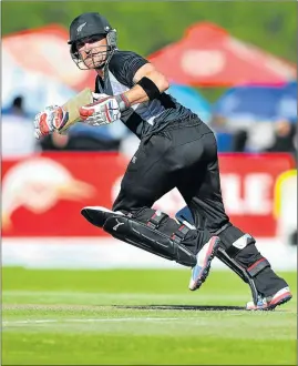  ?? Picture: GALLO IMAGES ?? FINAL RUN CHASE: New Zealand’s Brendon McCullum has announced that he will be retiring from internatio­nal cricket