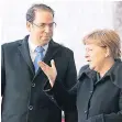  ?? FOTO: DPA ?? Kanzlerin Merkel empfängt Tunesiens Premier Youssef Chahed.