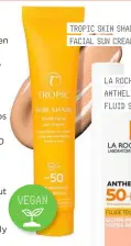  ??  ?? TROPIC SKIN SHADE TINTED FACIAL SUN CREAM £24