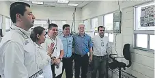  ?? FOTO: EL HERALDO ?? Los ministros de Comercio de Honduras y Guatemala, arnaldo castillo y rubén morales, se reunieron en Corinto.