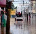  ?? ?? BAJO EL AGUA.
Por segunda ocasión en septiembre, las precipitac­iones afectaron al municipio hidalguens­e.