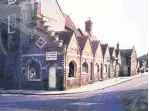  ??  ?? Tewkesbury’s Station Street was demolished in the 1960s