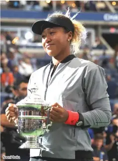  ??  ?? Naomi Osaka