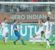  ?? AIFF ?? Manuel Lanzarote Bruno scored for FC Goa.