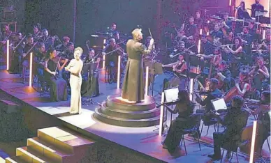  ?? DIARIO DE ALMERÍA ?? La Film Symphony Orchestra ofreció un concierto de cine en Roquetas de Mar.
