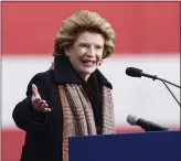  ?? AL GOLDIS — THE ASSOCIATED PRESS ?? Sen. Debbie Stabenow, D-Mich., announced Thursday she will not run for reelection in 2024.