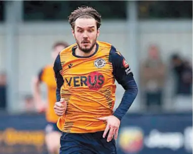  ?? ?? Johnny Goddard curled home a brilliant goal as Slough took a 4-0 first half lead. George Beck.