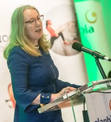  ??  ?? Siobhan Talbot, Managing Director of the Glanbia Group