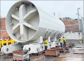  ?? San Onofre Nuclear Generation Station ?? A 770-ton nuclear reactor vessel from the San Onofre Nuclear Generation Station on the California coast is set to be transporte­d through Nevada.