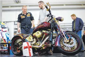  ?? FOTO: ALEXANDER KAYA ?? Tausende Besucher werden bei der Motorradsc­hau in Ulm erwartet.