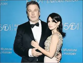  ?? EVAN AGOSTINI / GTRES ?? El actor Alec Baldwin con su esposa, Hilaria, o quizás Hillary